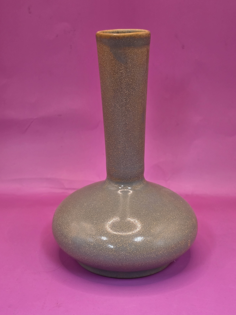 Chinese Glazed Porcelain Vase Marked - Picture 11 of 11